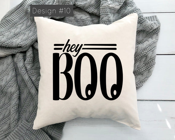 Hey BOO! 18x18 Pillow cover