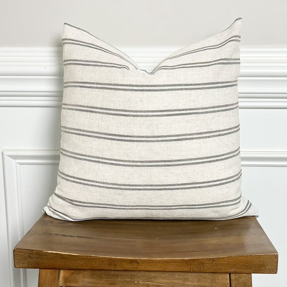 The Kiera Throw Pillow Cover 18x18 inch- High End Textured Fabric