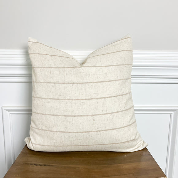 The Chloe Pillow Cover 18x18 inch- High End Textured Fabric